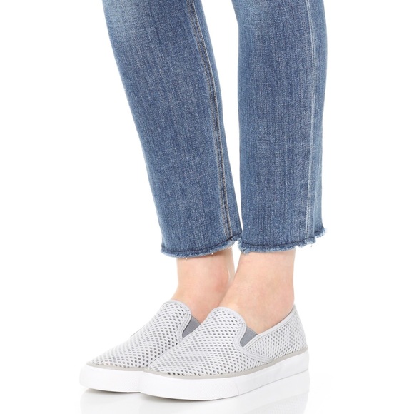 womens sperry seaside perforated sneaker